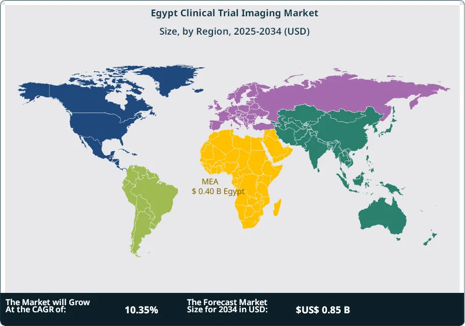 Egypt Clinical Trial Imaging Market Size Country